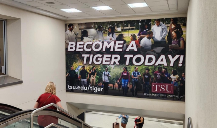 Baggage Claim - Single Large Overhead Banner