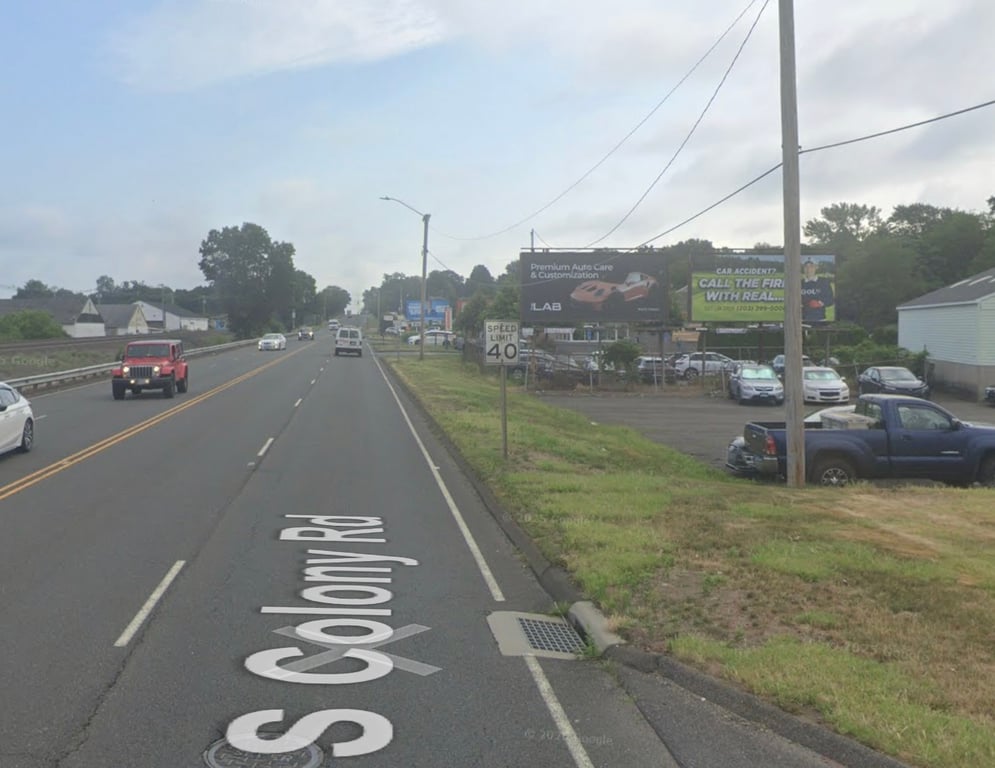 S.Colony Rd 400 ft S/O Willard St E/S F/S Media