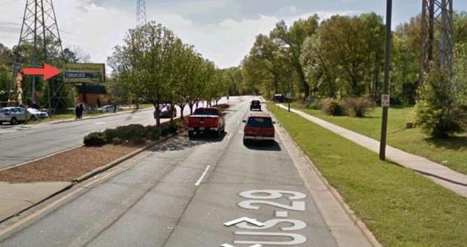 3616 N Tryon St 0.2 mi S/O Craighead ES Media