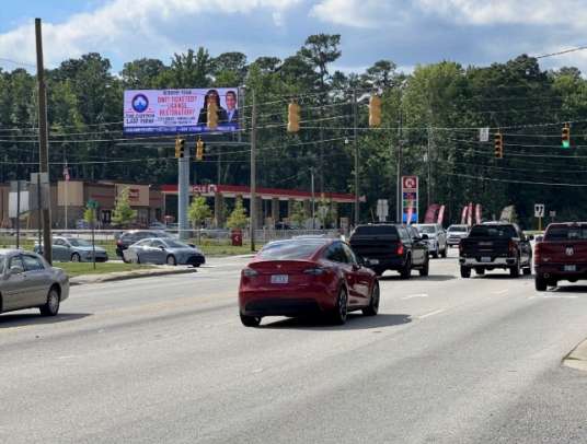 Highway 87, @ Vass Rd. WS, S/F Media