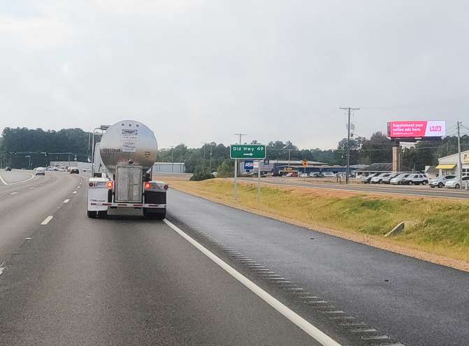 US 49 Frontage Rd 350 ft E/O Old Hwy 49 S WS, N/F Media