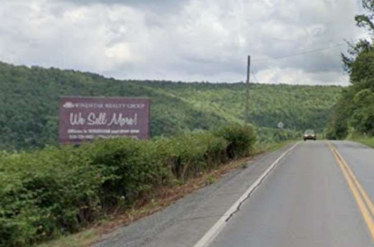 Roxbury, NY, Delware County, Rt. 23 Near Oneonta - East of Grand Gorge (MM 1039), W/F