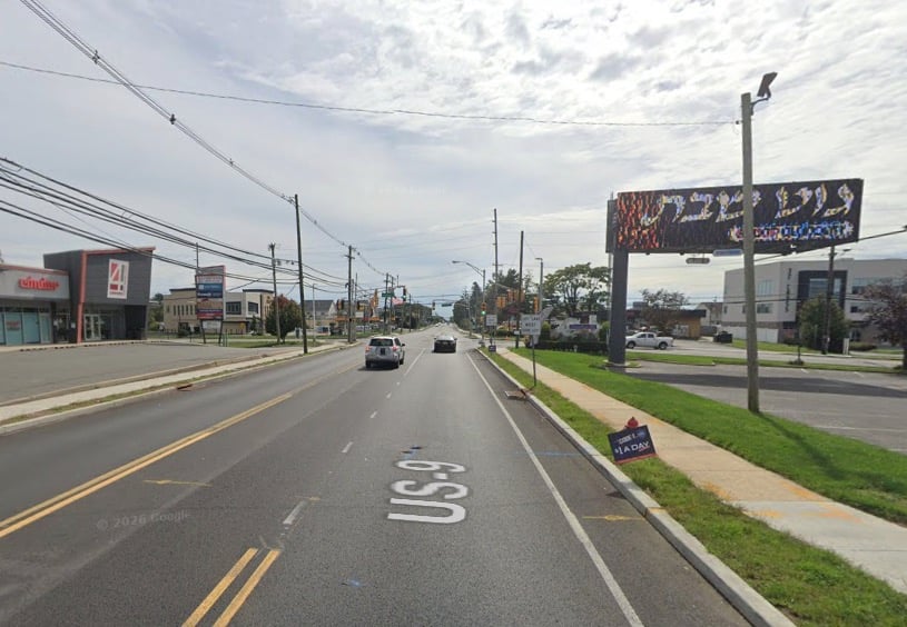 Cross & Route 9 South SB (Border of Toms River)F/N