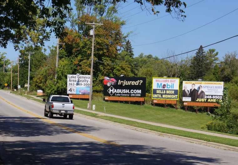 Wells St - 0.5 mi N/O Bloomfield Rd S/O Lake Geneva Media