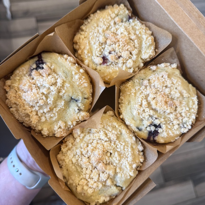 Blueberry Streusel Muffins