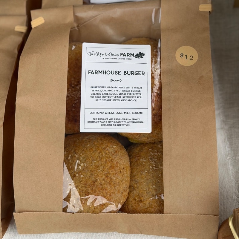 Photo of Farmhouse Burger Buns