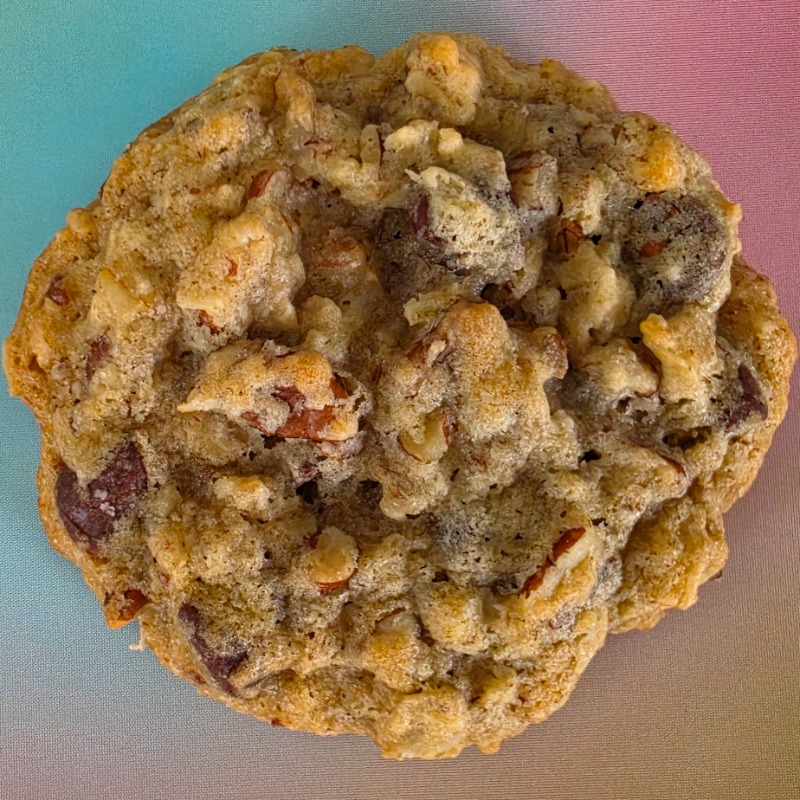 Chocolate Chip Cookies with Oats & Pecans