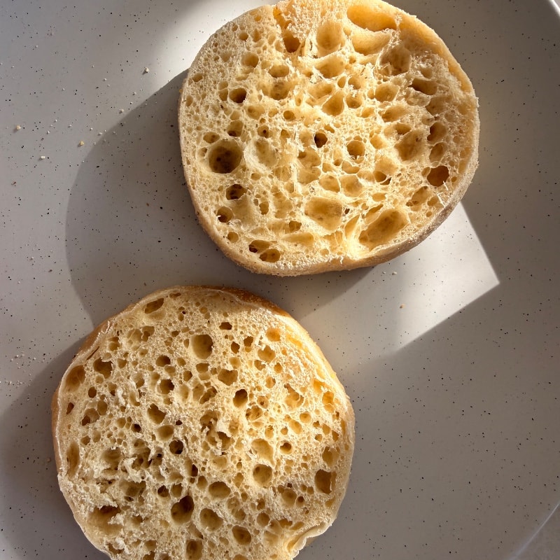 Photo of Sourdough English Muffins