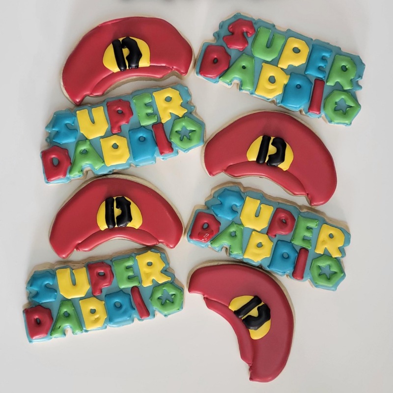 Super Daddio Father’s Day Decorated Sugar Cookie Set
