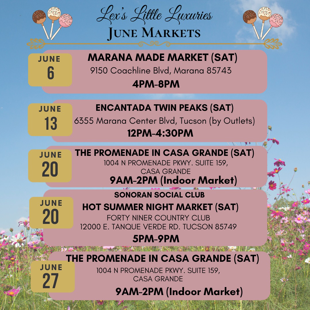 June Market Schedule