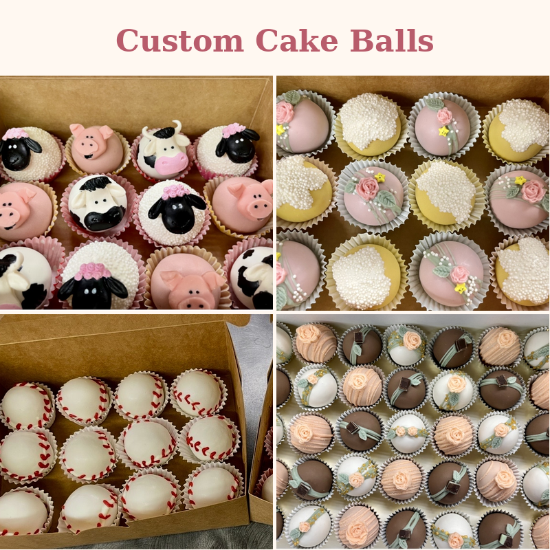 Custom Cake Balls