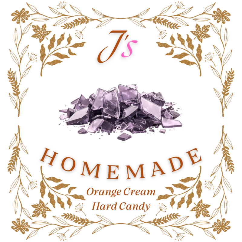 Orange Cream Hard Candy
