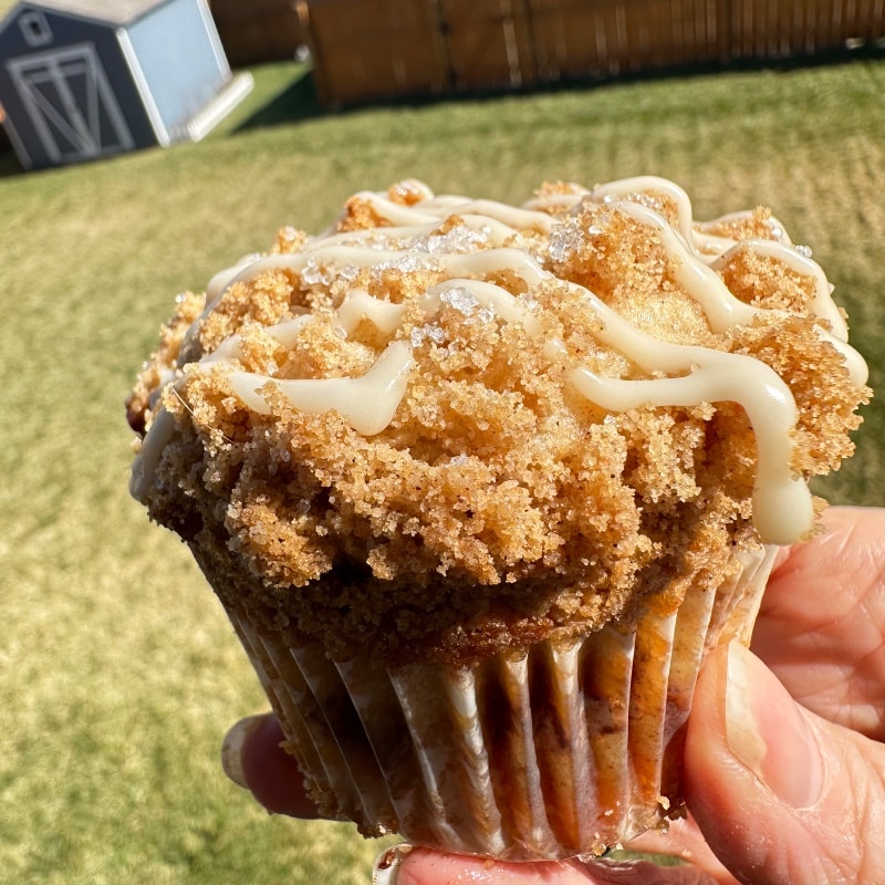 Photo of Gourmet Cinnamon coffee cake muffins