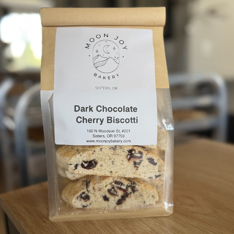 Dark Chocolate and Cherry Biscotti