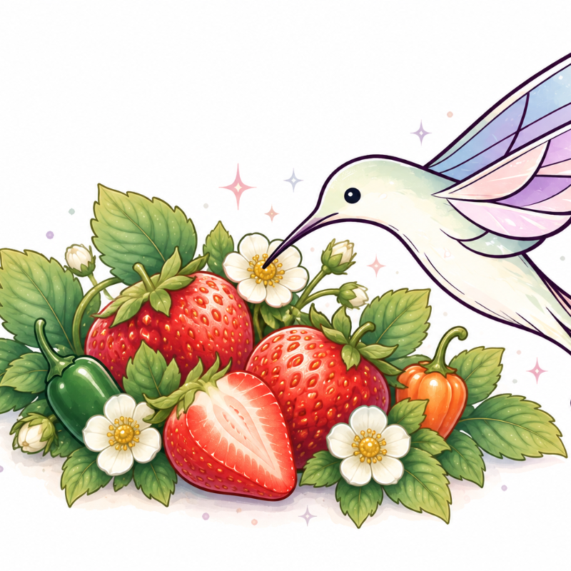 Pepper Kissed Strawberry Jam