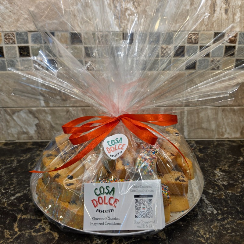 1.5lb Assorted Biscotti Tray