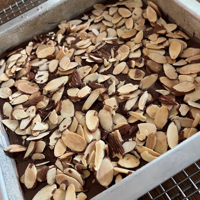 Gluten Free Chocolate Almond Bars