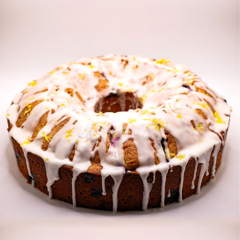 Blueberry Pound Cake
