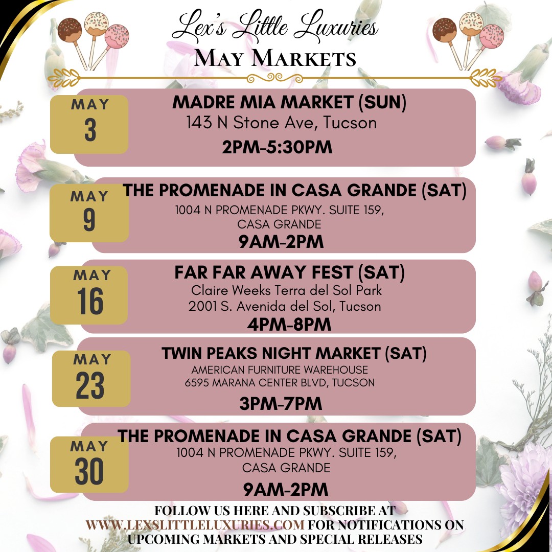 May Market Schedule