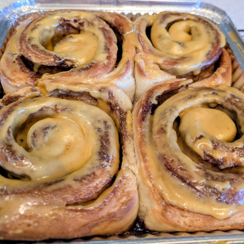 Pumpkin Spice Rolls-4 pack