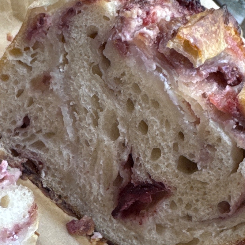 Strawberry Cheesecake Sourdough