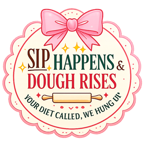 Sip Happens & Dough Rises, LLC. logo