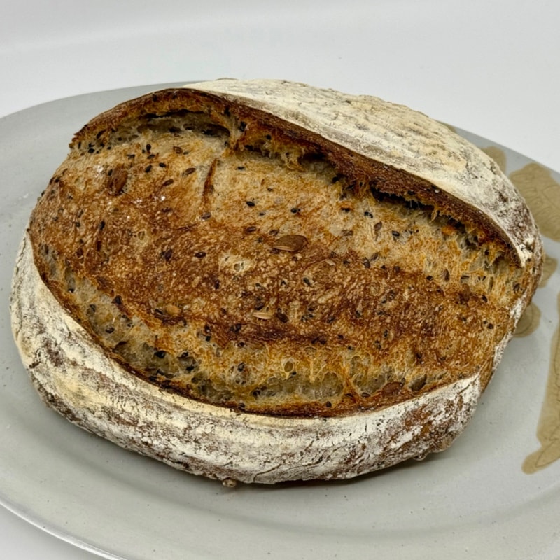 Pain Aux Graines (Seeded Sourdough)