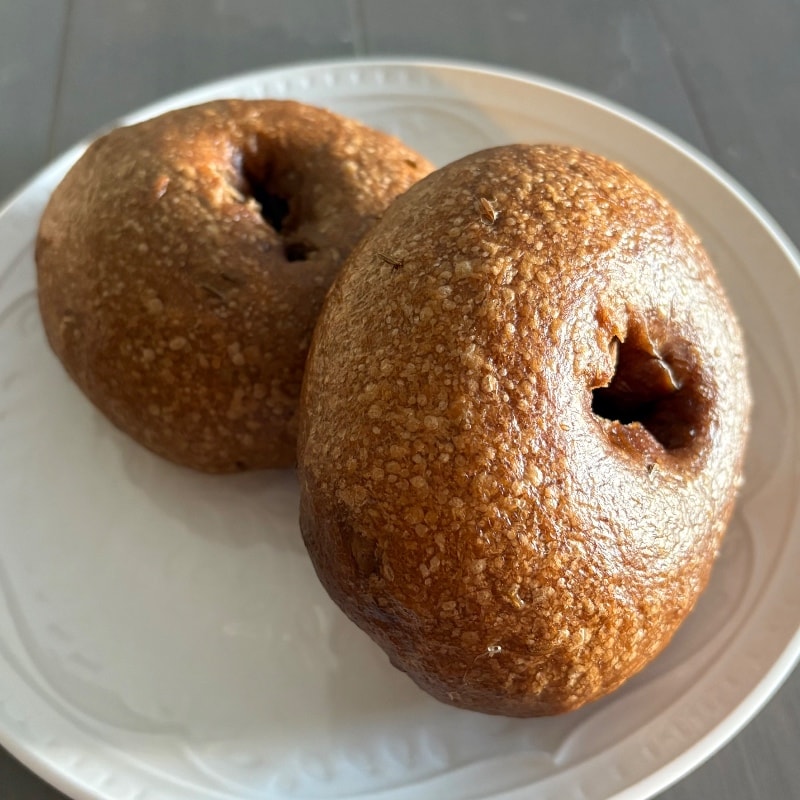 Pumpernickel Bagels