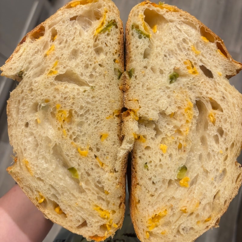 Jalapeño Cheddar Sourdough