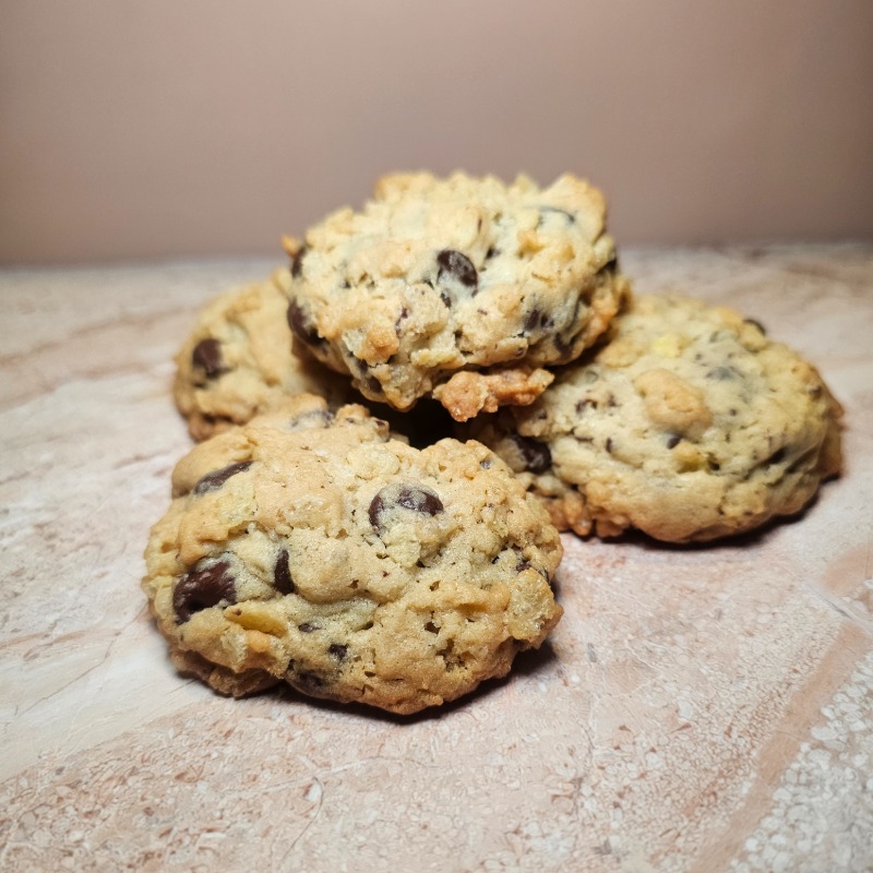 Photo of Chocolate Chip Rice Crispy Cookie