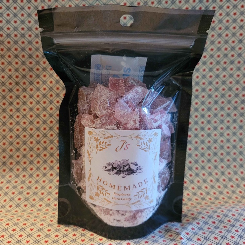 Raspberry Hard Candy