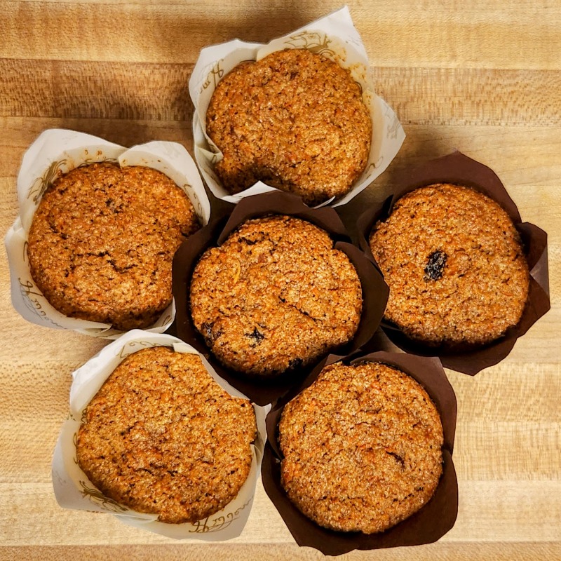 Photo of Sprouted Carrot Muffins