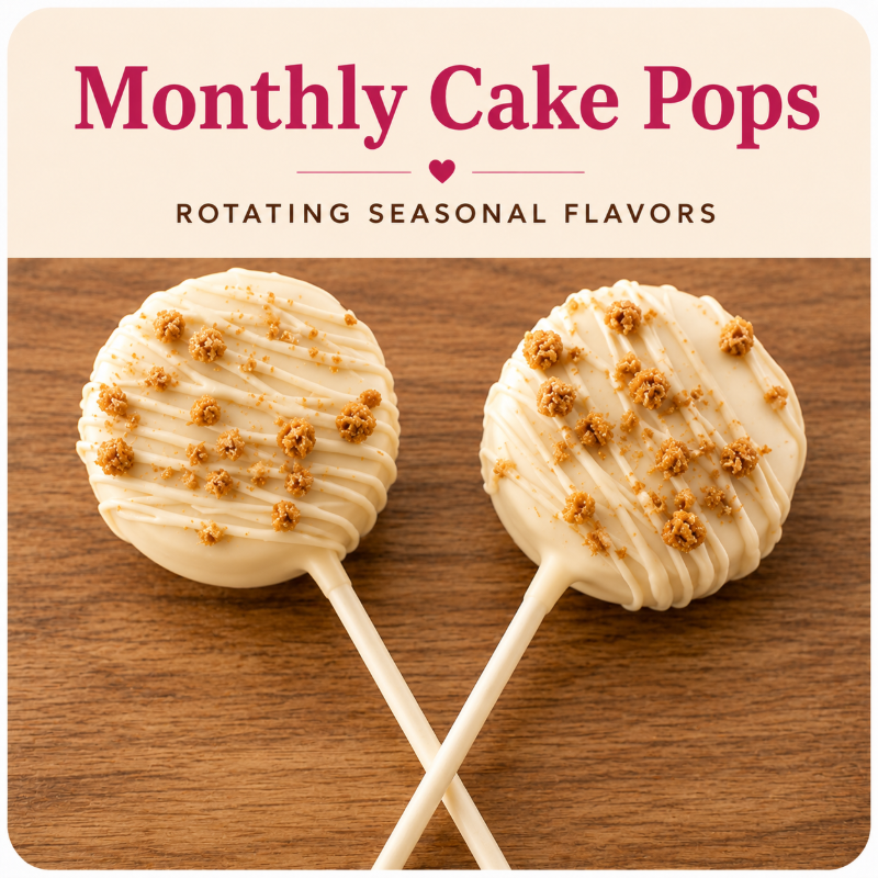 Monthly Cake Pops