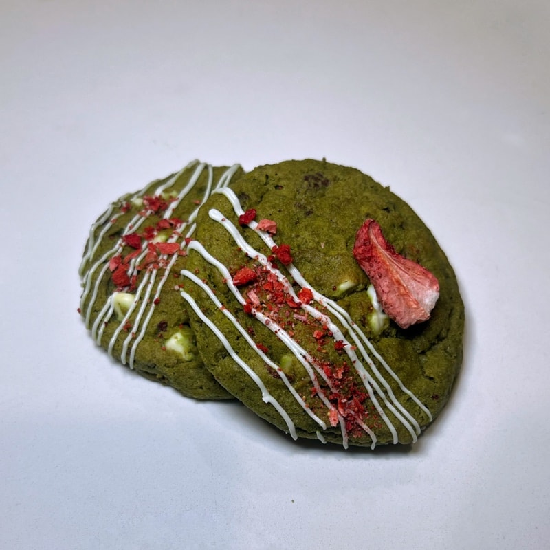 Photo of Strawberry Matcha Cookies