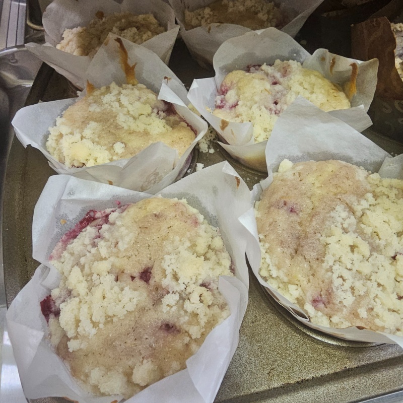 Photo of Jumbo Raspberry Lemonade Muffins