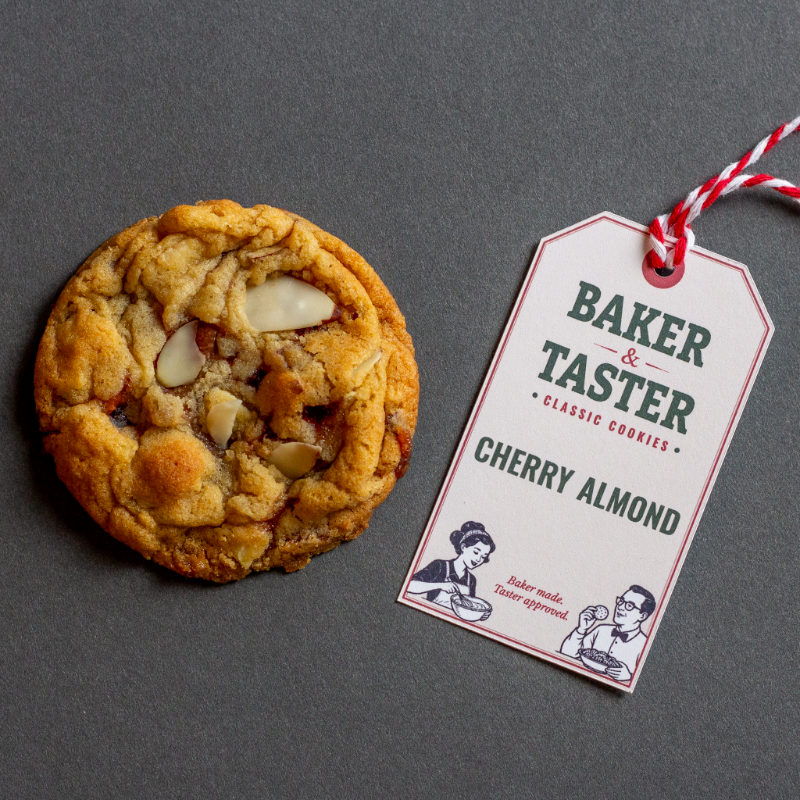Cherry Almond Cookies