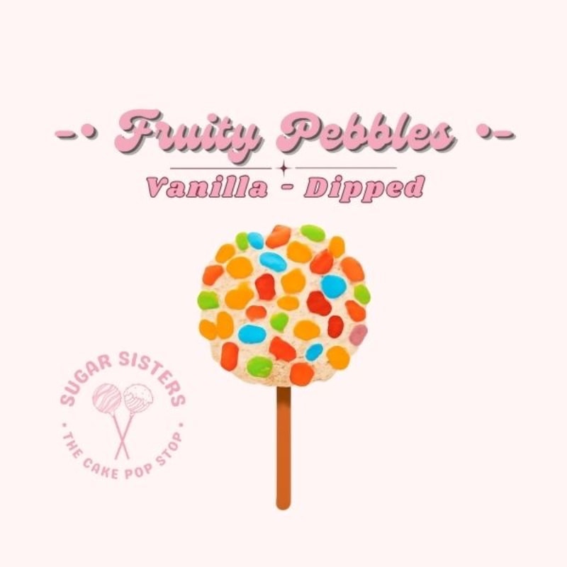 Fruity Pebbles Cake Pop 