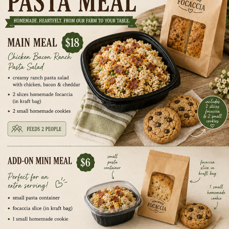 Chicken bacon Ranch Pasta
