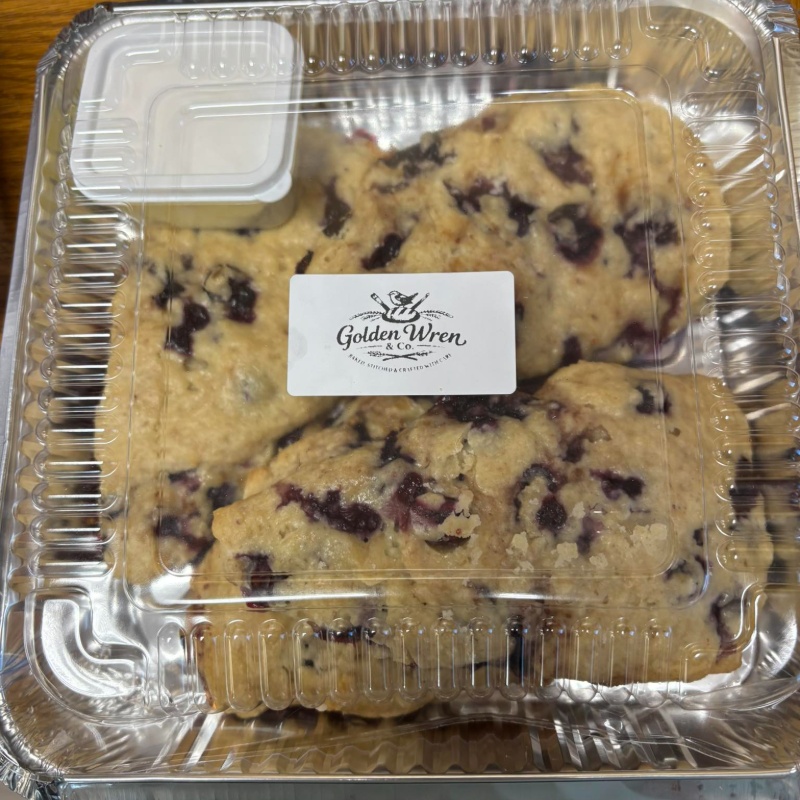 Photo of Blueberry Cream Cheese Scones (4)