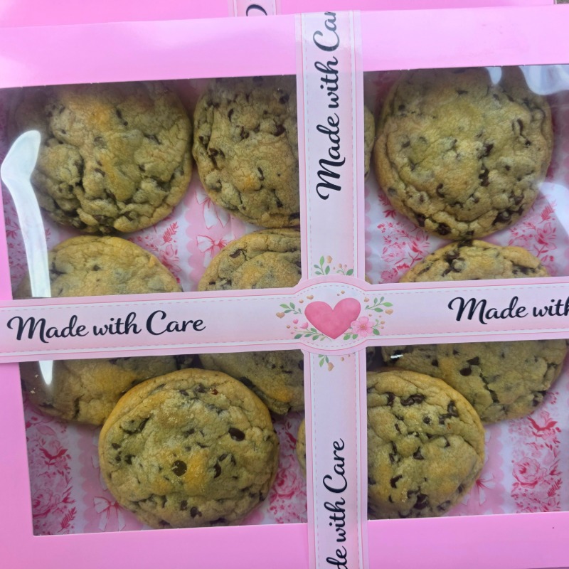 Chocolate Chip Cookies Box (not stuffed)