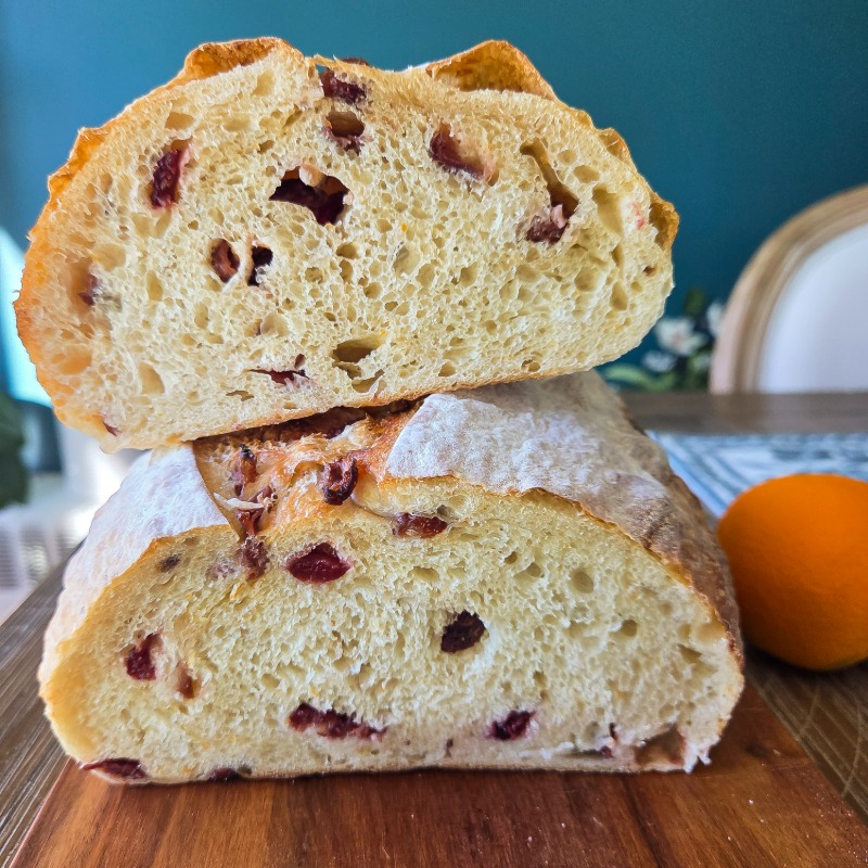 Cranberry Orange Sourdough 
