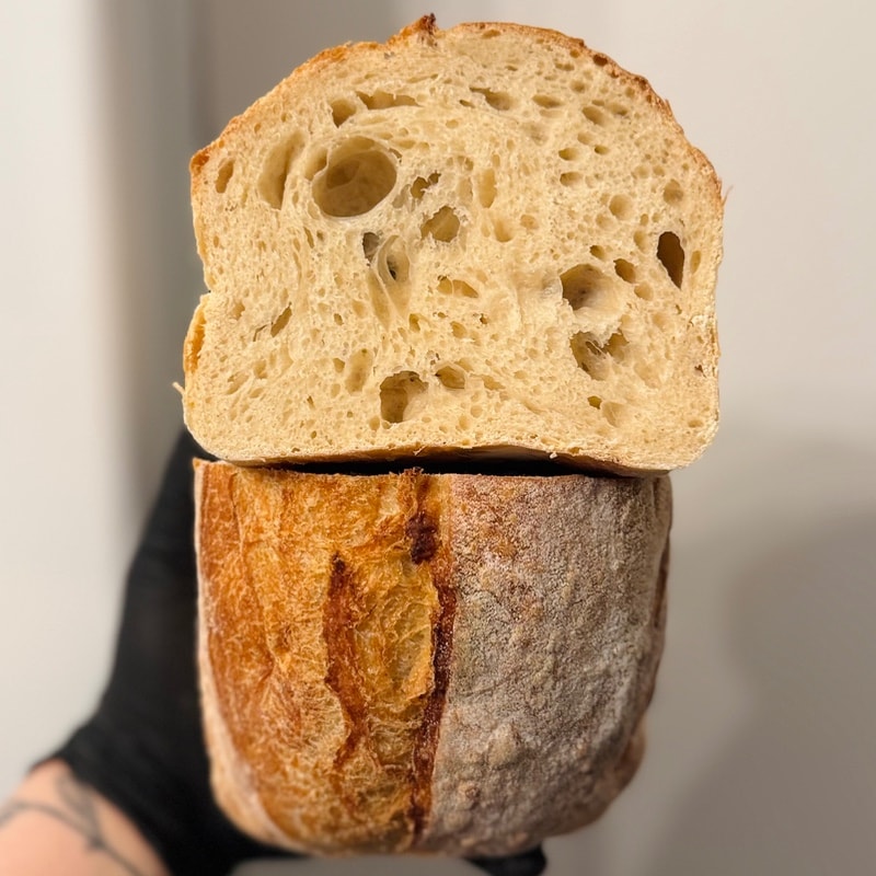 Rustic Sourdough Sandwich Loaf