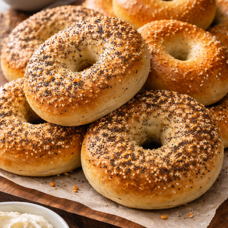 Photo of Sourdough Bagels (4)