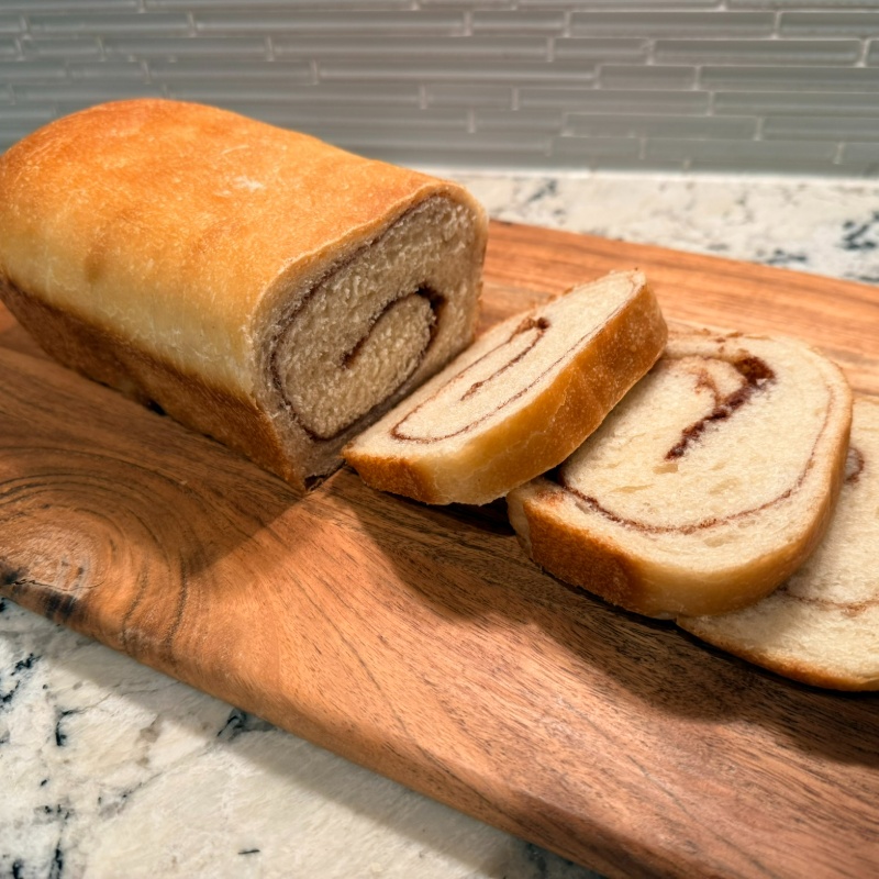 Photo of Cinnamon Swirl Sourdough Loaf