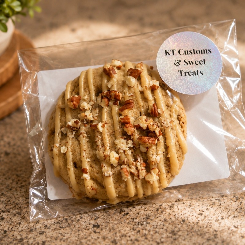 Maple Brown Sugar Pecan Cookies