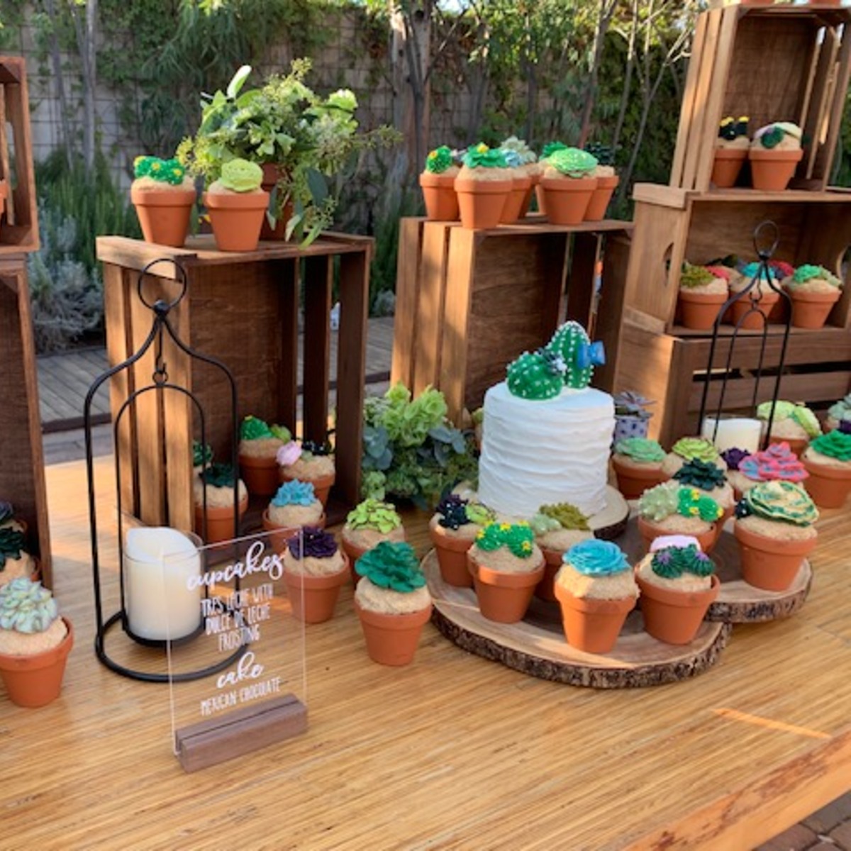 baked in terracotta pots