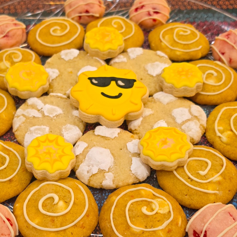 Photo of Assorted Cookie Platter - Ray of Sunshine - Round