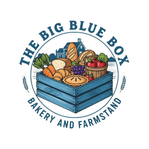 The Big Blue Box Bakery  logo
