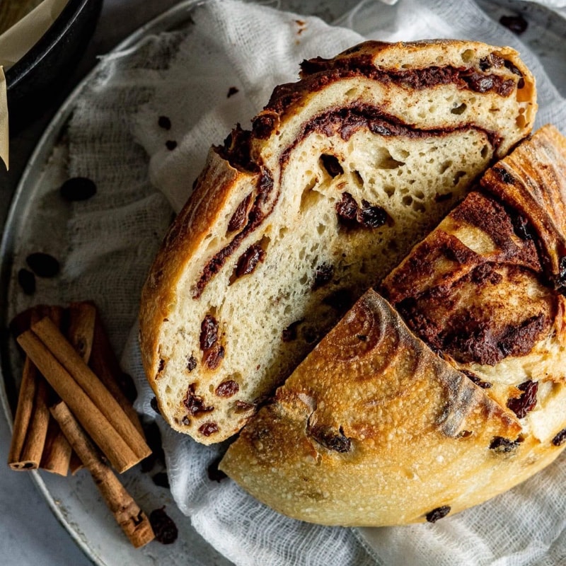 Cinnamon Swirl Sourdough Loaf 
