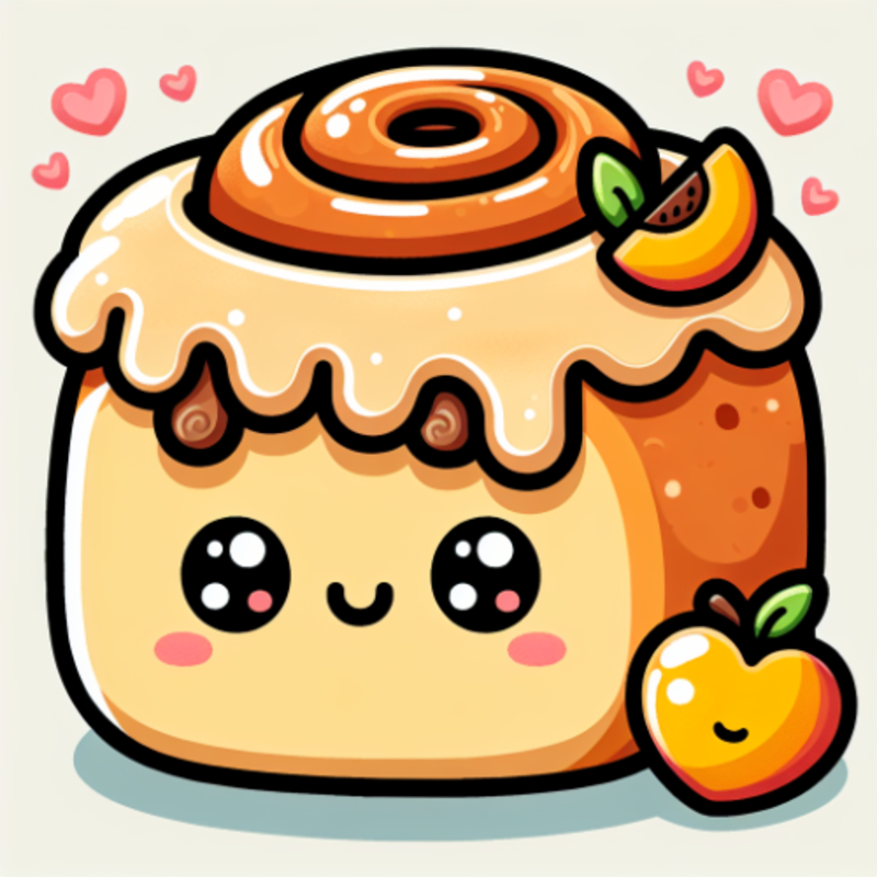 Photo of Peach Cobbler Roll